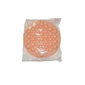 Small sphere I've Mold Peach Round Trendy